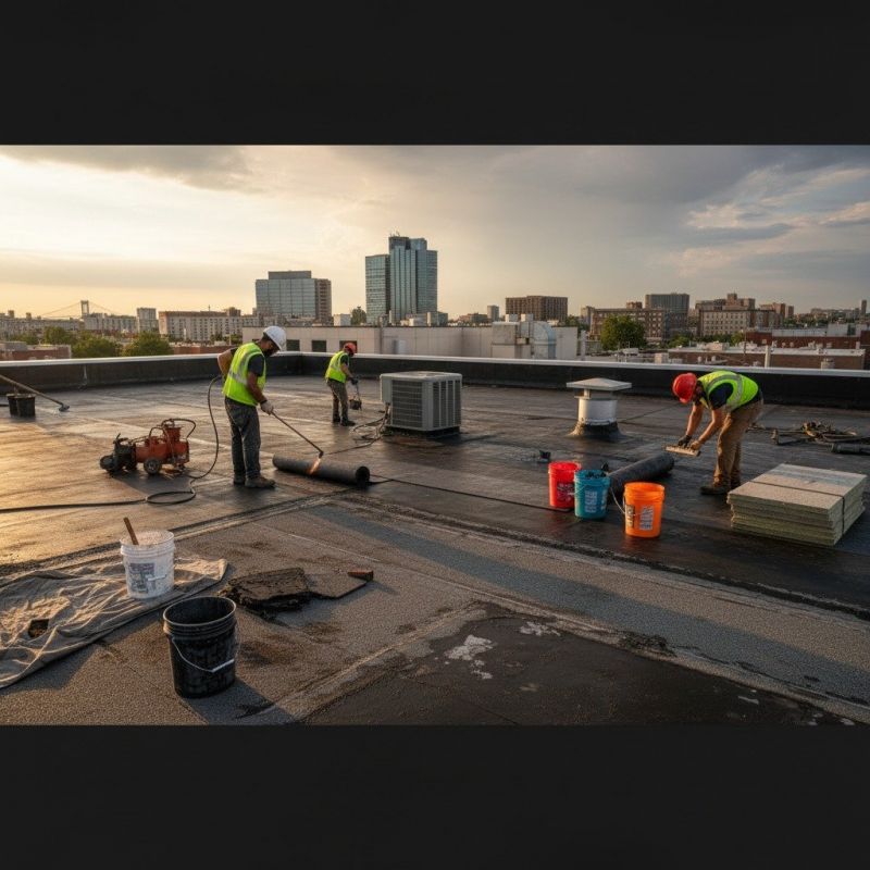 Flat Roof Repair in East Butler, PA