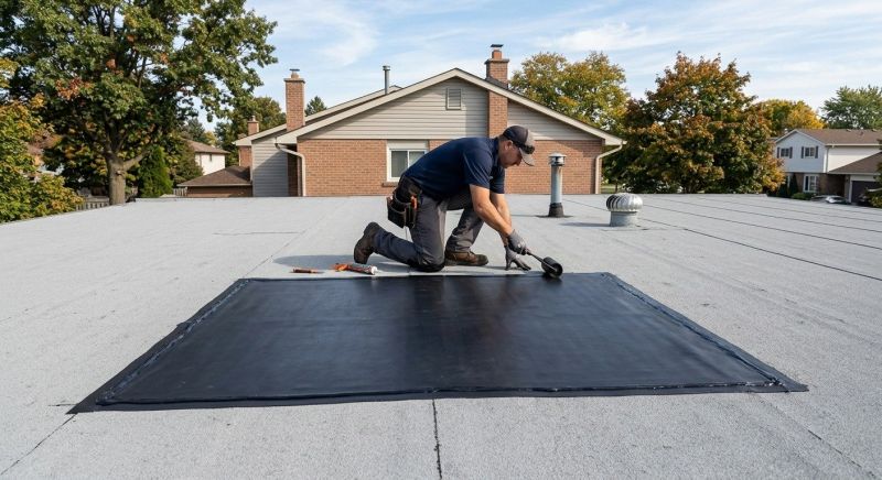 Flat Roof Repair in Ellwood City, PA