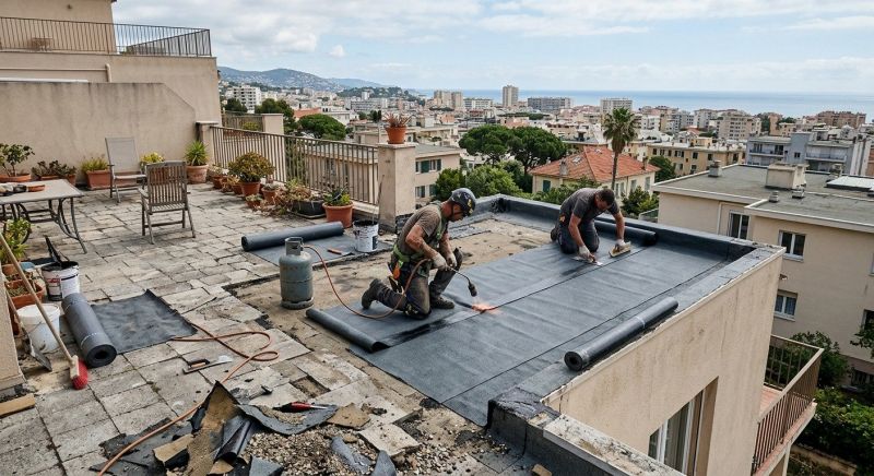 Flat Roof Repair in Grove City, PA