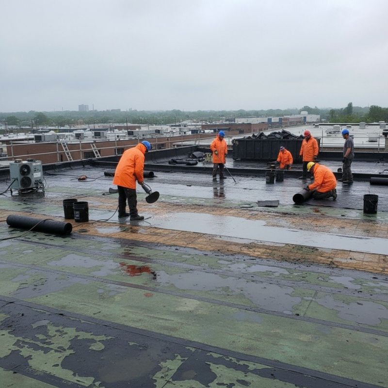 Flat Roof Repair in New Wilmington, PA