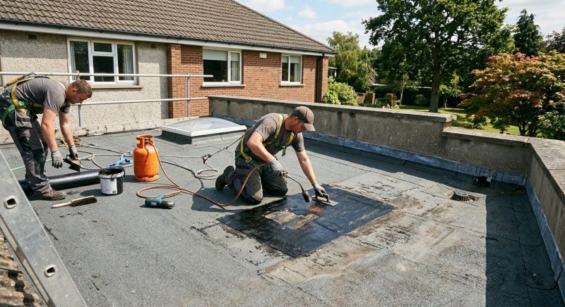 Flat Roof Repair in Volant, PA