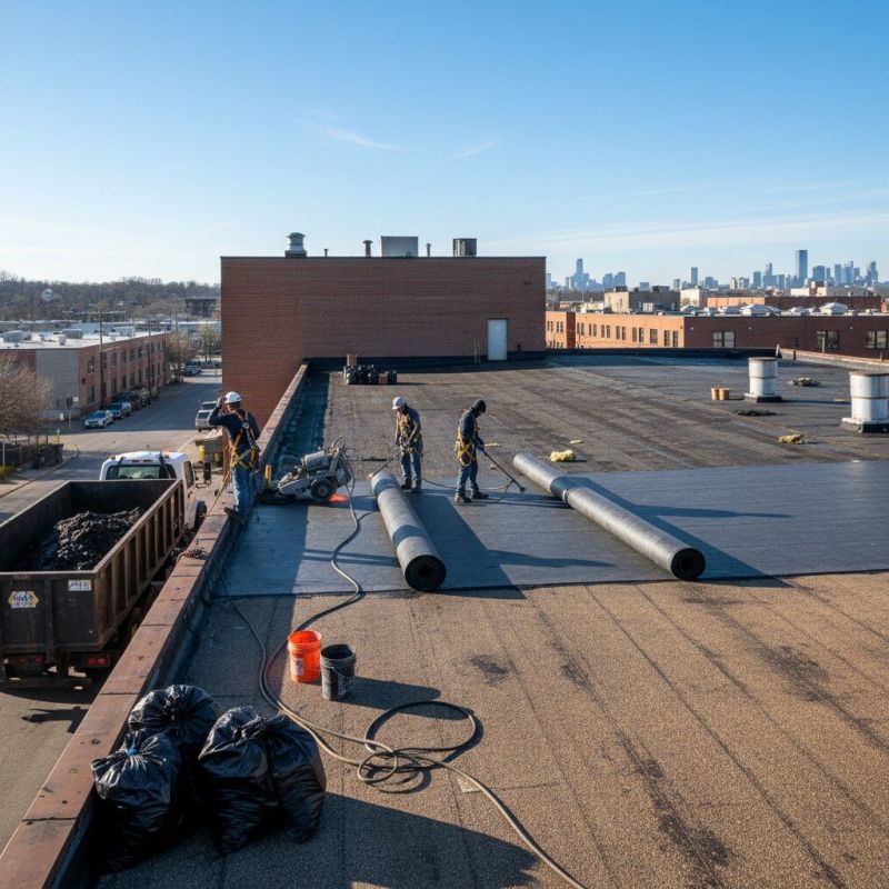 Flat Roof Replacement in Harmony, PA
