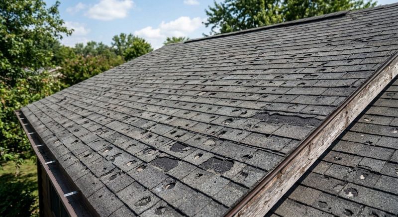 Hail Damage Roof Repair in Hermitage, PA