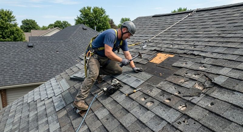 House Roof Repair in Clintonville, PA
