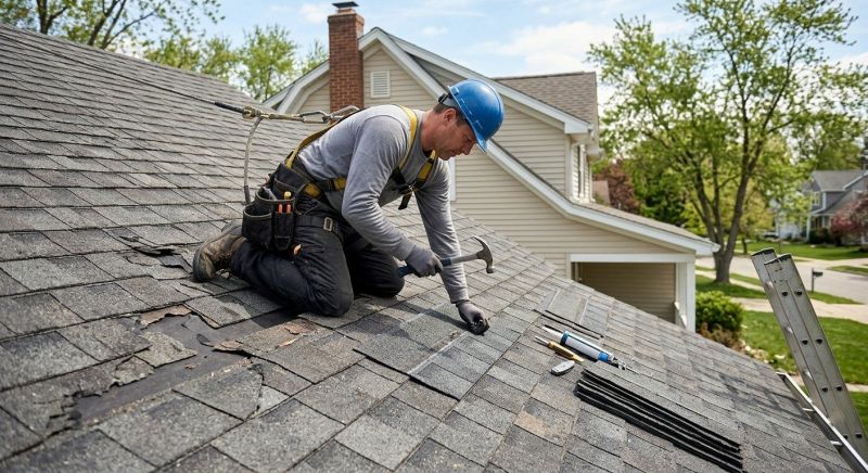 House Shingles Repair in Grove City, PA