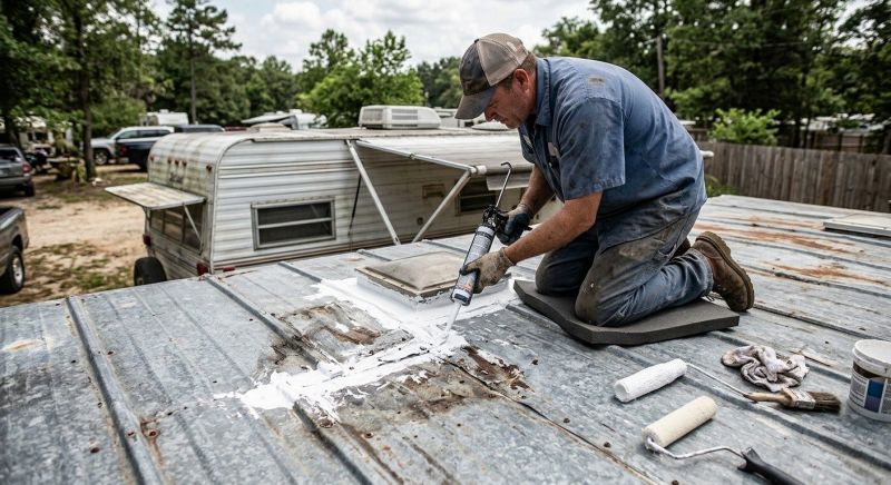 Metal Patio Roof Repair in Grove City, PA