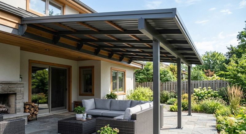 Metal Patio Roof Repair in Grove City, PA