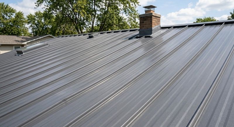 Metal Roof Coating Installation in Grove City, PA