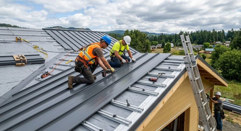 Metal Roof Installation in Ellwood City, PA