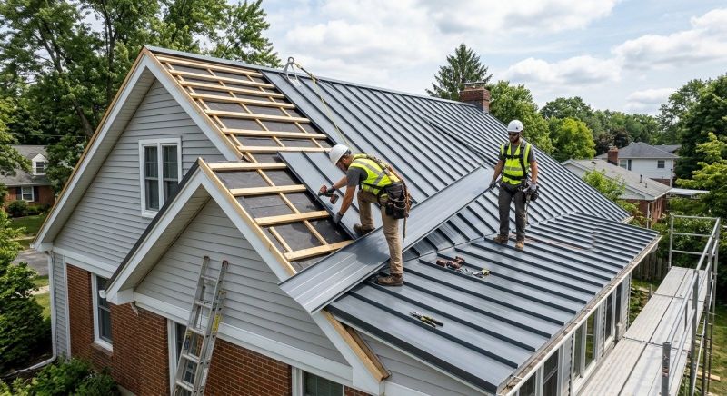 Metal Roof Installation in Grove City, PA