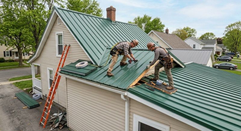 Metal Roof Repair in East Butler, PA