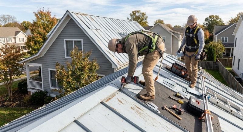 Metal Roof Repair in New Castle, PA