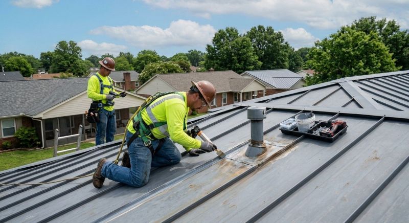 Metal Roof Repair in West Sunbury, PA