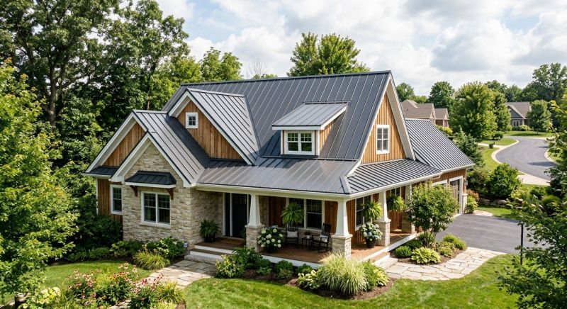 Metal Roof Replacement in Ellwood City, PA