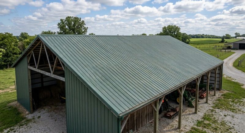 Pole Barn Roof Repair in Butler County, PA