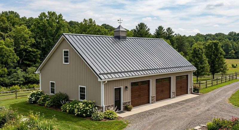 Pole Barn Roof Repair in New Wilmington, PA