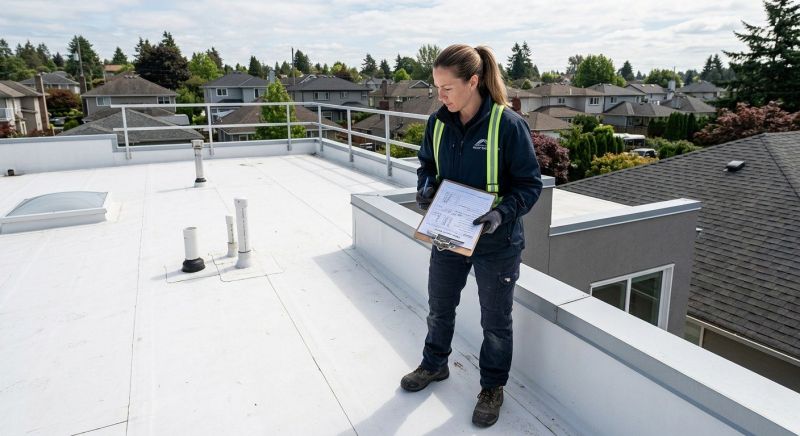 Pvc Roof Inspection in Grove City, PA