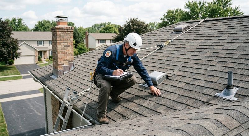 Real Estate Roof Inspection in Grove City, PA