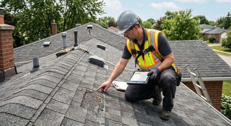 Real Estate Roof Inspection in Grove City, PA