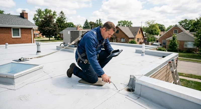 Real Estate Roof Inspection in Grove City, PA
