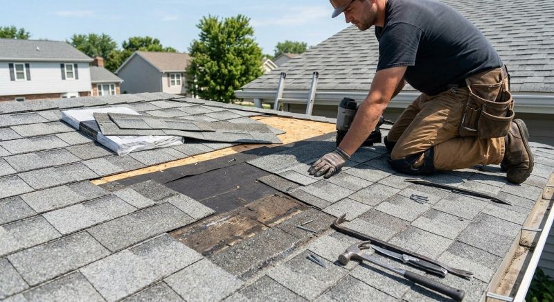 Ridge Cap Repair in Grove City, PA