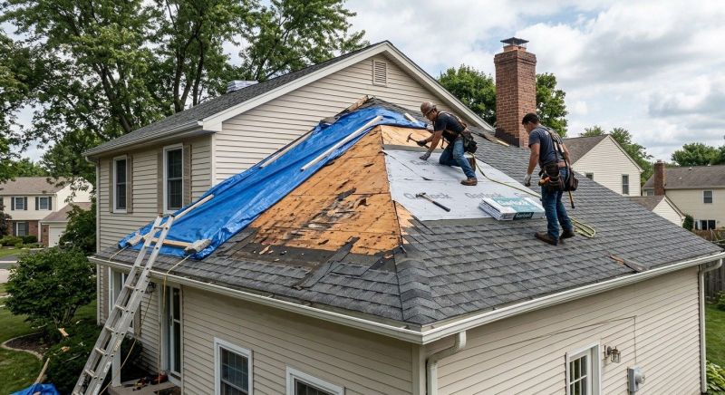 Roof Damage Repair in Butler County, PA