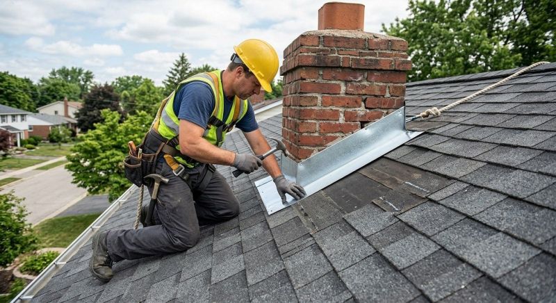 Roof Flashing Installation in Hermitage, PA