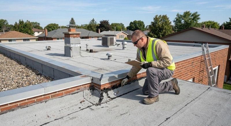 Roof Hail Inspection in Grove City, PA