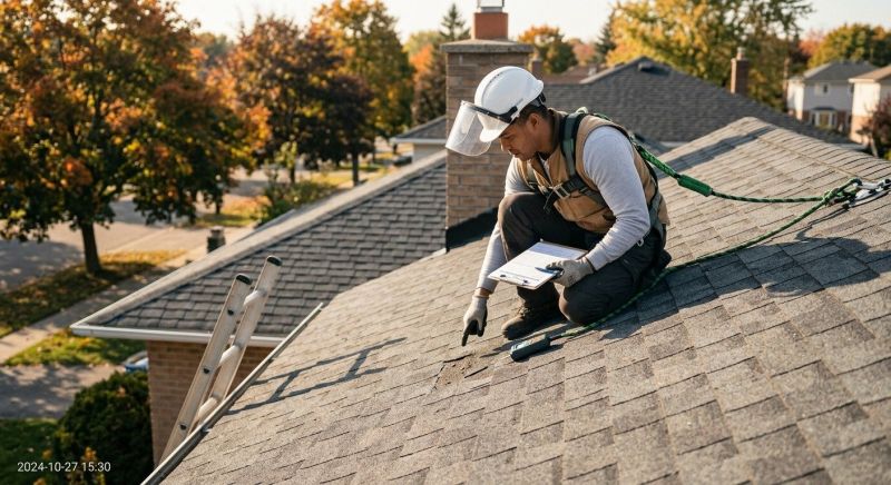 Roof Hail Inspection in Grove City, PA
