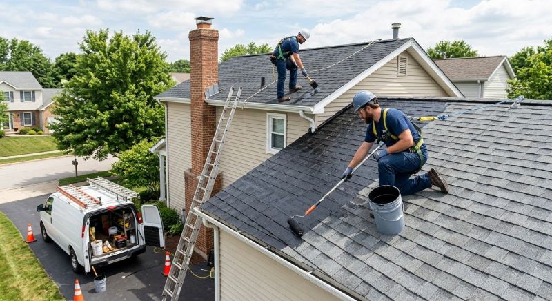 Roof Sealing in Slippery Rock, PA