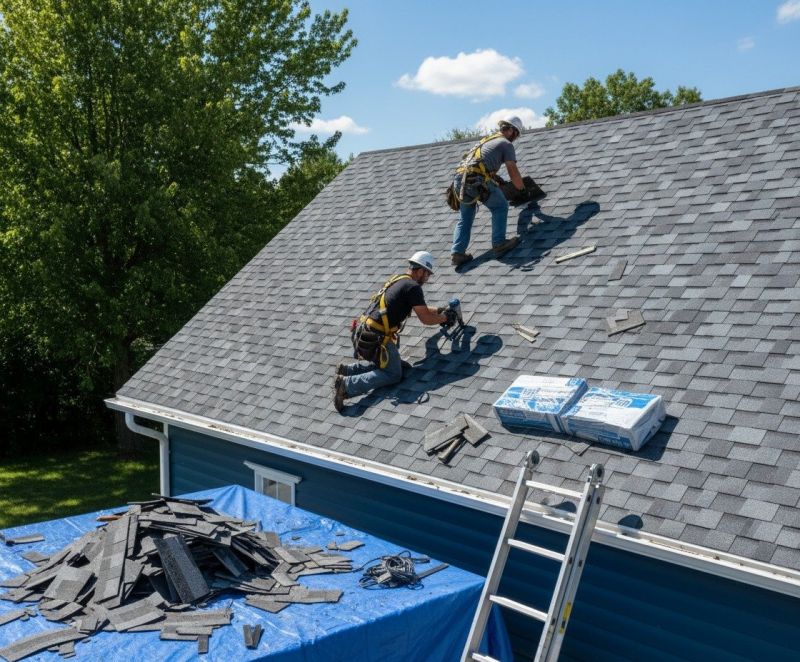 Roof Shingles Replacement in Grove City, PA