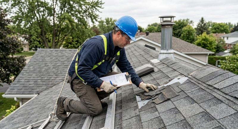 Roofing Evaluation in Kennerdell, PA