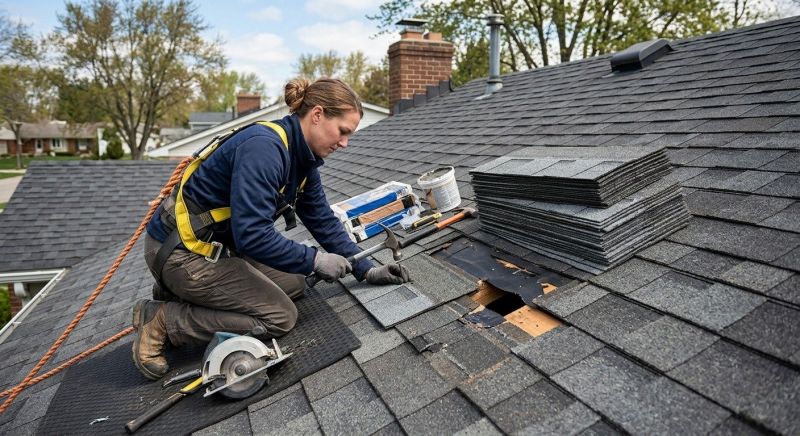 Roofline Repair in Grove City, PA