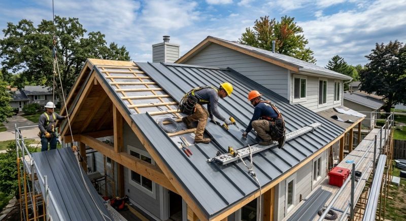 Sheet Roofing Installation in Volant, PA