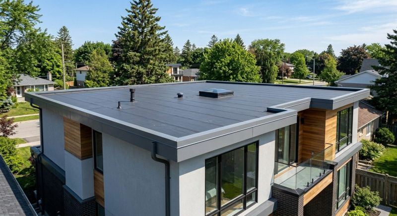 Single Ply Roof Installation in East Butler, PA