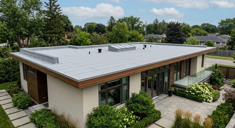 Single Ply Roof Installation in Grove City, PA