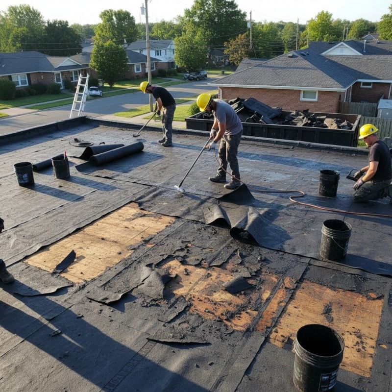 Single Ply Roof Repair in Cranberry, PA