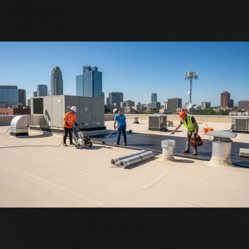 Single Ply Roof Repair in Mercer County, PA