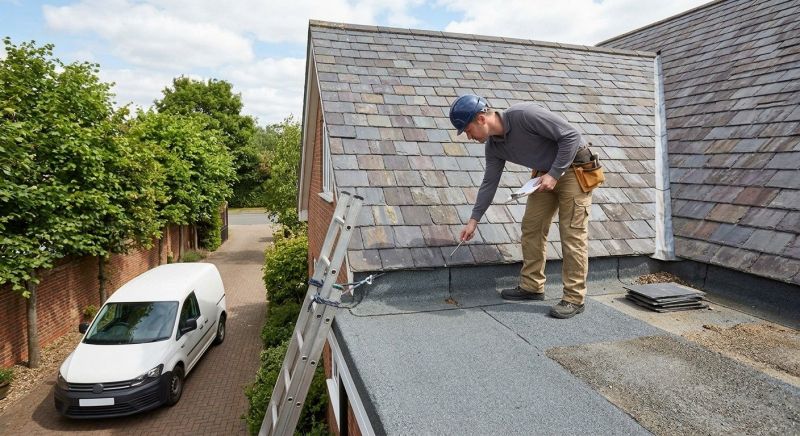 Slate Roof Inspection in Grove City, PA
