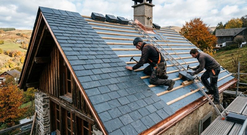 Slate Roof Installation in Mercer County, PA