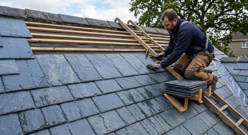Slate Roof Installation in New Wilmington, PA