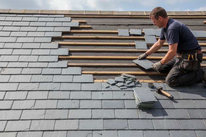 Slate Roof Repair in New Wilmington, PA
