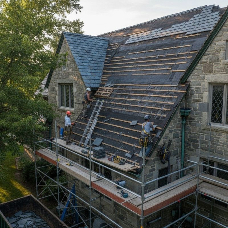 Slate Roof Replacement in Cranberry, PA