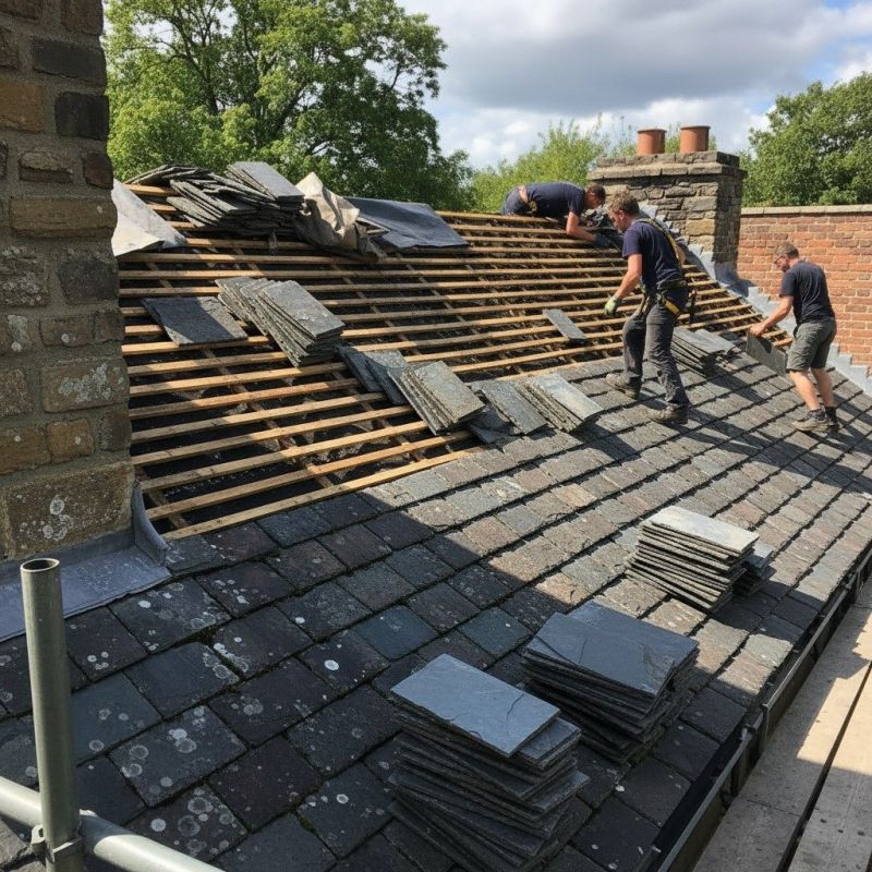 Slate Roof Replacement in Ellwood City, PA