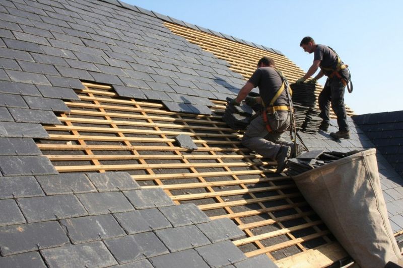 Slate Roof Replacement in Grove City, PA