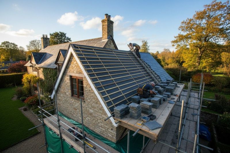 Slate Roof Replacement in West Sunbury, PA