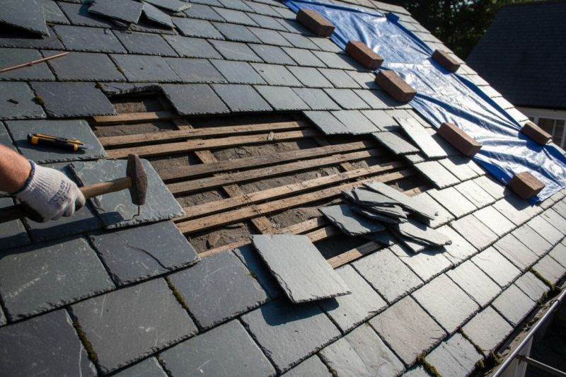 Slate Shingles Repair in Harmony, PA
