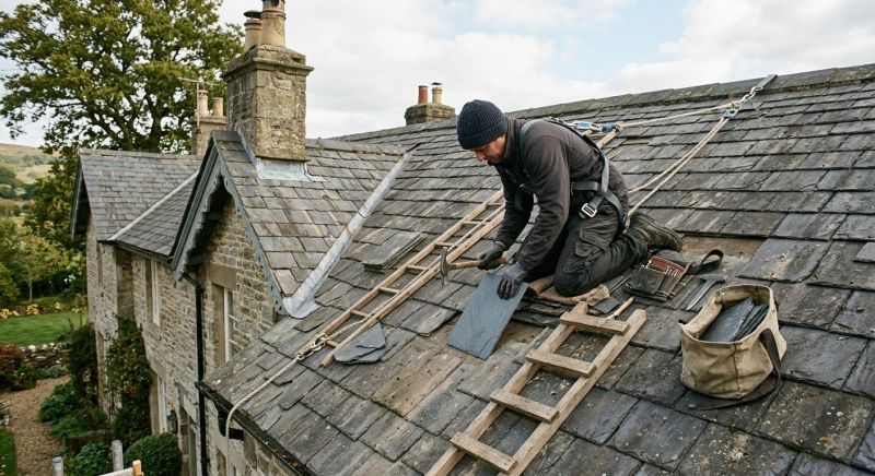 Slate Shingles Repair in West Sunbury, PA