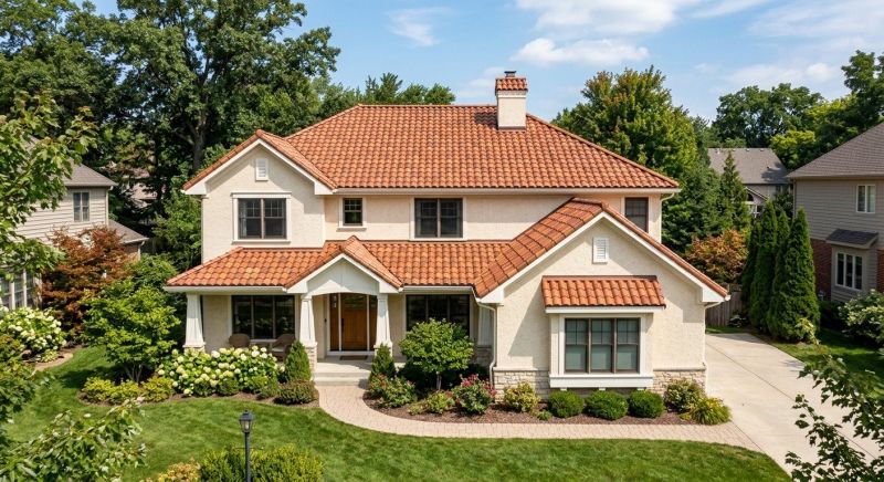 Spanish Tile Roof Replacement in Grove City, PA