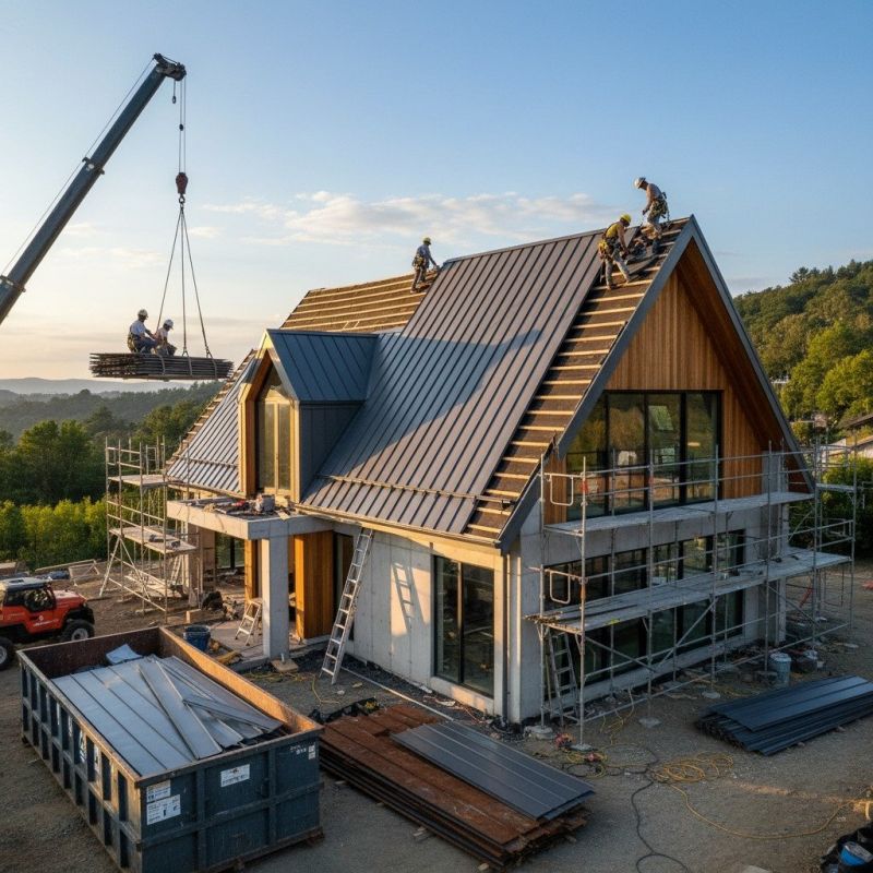 Steel Roof Replacement in East Butler, PA